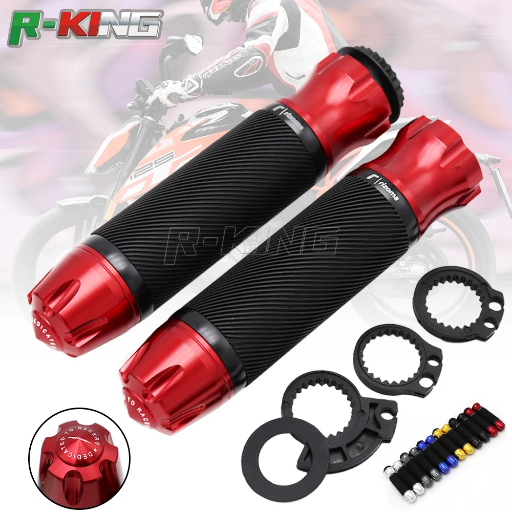 Мотоцикл 7/8 ЧПУ ручной рукоятки «Грипсы» бар для KTM 125 200 390 690 790 DUKE RC 8R 990 1290 супер DUKE GT/R 640 LC4 690