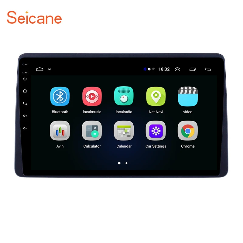 

Seicane Car GPS Radio 10.1'' 2.5D screen Android 8.1 Multimedia Player for Renault Duster 2018 support Carplay Rear Camera