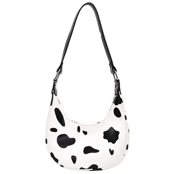 

Female Fashion Shoulder Bag Women Black Cute with Chain Korean Small Shoulder Bag Ladies Leather White Borse Women Bags AE50BB