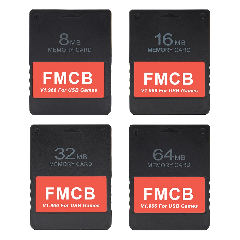 Fmcb Ps2コンソール用メモリーカードv1 966 8mb 16mb 32mb 64mb Sony Ps2用メモリカード Fmcb拡張カードゲームセーバー メモリーカード Aliexpress