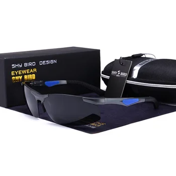 

Lantzena Mens Polarized Sunglasses for Sports Outdoor Driving Sunglasses Men Aluminum Frame Sun Glasses gafas de sol hombre