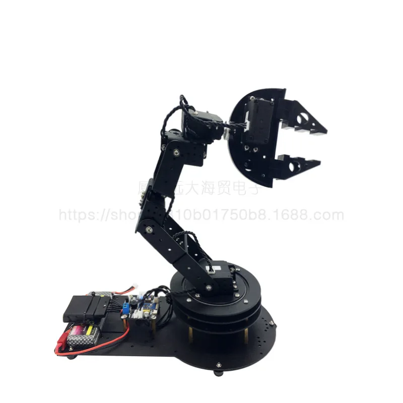 Alu Robot 6 DOF Arm Mechanical Robotic Arm Clamp Claw Mount Kit for Arduino USA