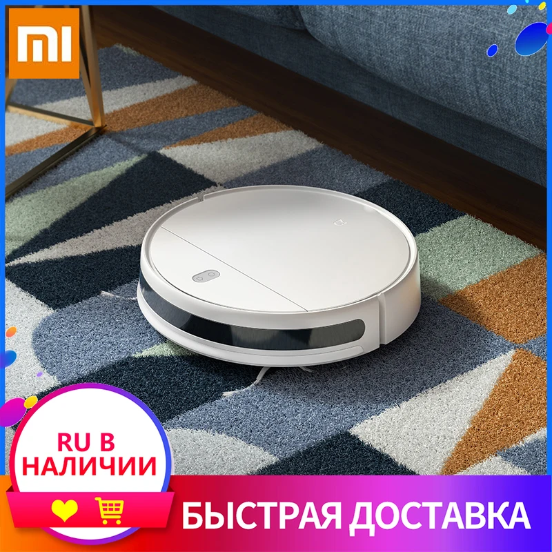 US $166.35 Smart Robot Vacuum Cleaner Xiaomi Mijia Mi Robot Vacuum G1 Sweeping Mopping Wet and Dry Cleaning2200 Pa SuctionApp Control
