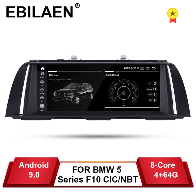 $US $414.20  EBILAEN Android 9.0 Car DVD GPS Player For BMW 5 Series F10 F11 (2011-2016) CIC/NBT Auto Radio Mult