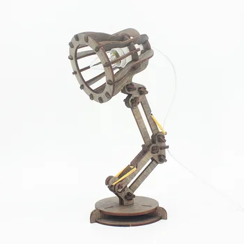 

Design Wood Table lamps Fold Adjustable Stand Desk light Living Room Bedroom Decoration Solid Wooden Table Lamp lighting Home De