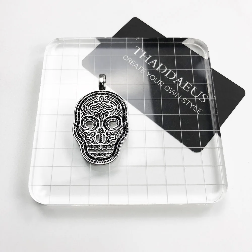 Кулон маска черепа, брендовые модные ювелирные изделия Thomas Bijoux Rebel уличные аксессуары 925 пробы Серебряный Подарок для Ts женщин и мужчин