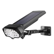 Светодиодный солнечный свет движения PIR датчик солнечной лампы Водонепроницаемый Солнечные прожекторы настенный светильник для наружного украшения сада лампа