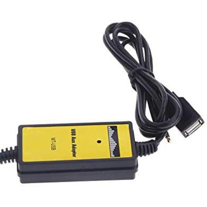 Aux интерфейс, Автомобильный USB MP3 Интерфейс адаптер 3,5 мм AUX вход для 2005-2011 Camry 2003- Corolla 2004-2010 Highlander 2004-2