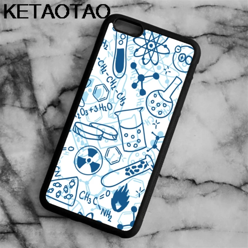 KETAOTAO SMU Chemistry для iPhone 4S SE 5C 5S 6 6S 7 8 Plus X XR XS MAX, черный мягкий чехол для телефона, резиновый силиконовый чехол - Цвет: Армейский зеленый