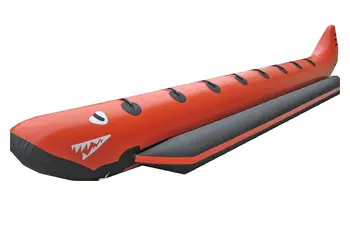 

inflatable banana boat , inflatable boat water game, customized colour and logo for 6 persons