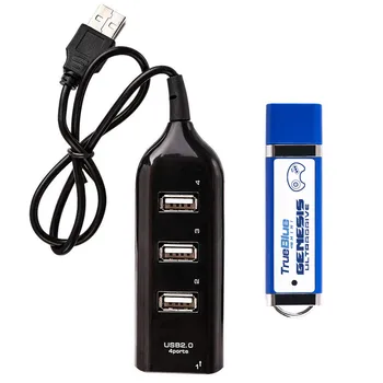 

813 Games True Blue Mini-Ultradrive Pack Game Stick for Genesis for Mega Drive Game Acessories 2-player Games Real-Time Saves