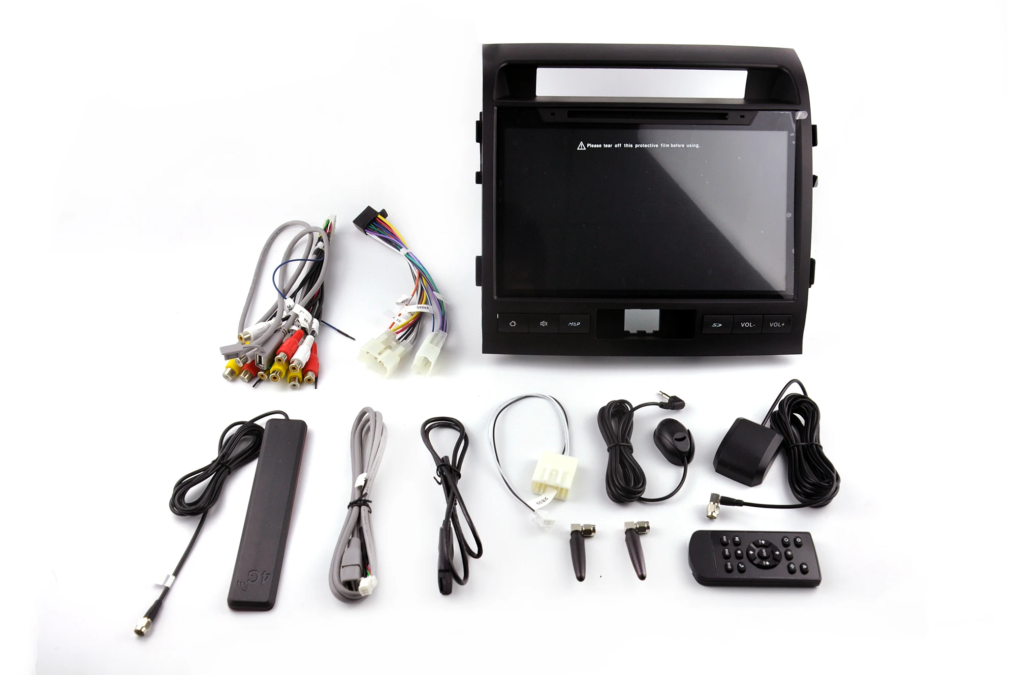 NaweiGe 10,1 дюймов S300 Android Восьмиядерный 9,0 4+ 32 ГБ Автомобильный dvd для Toyota Land Cruiser 200 2008- LC200 Авторадио gps стерео