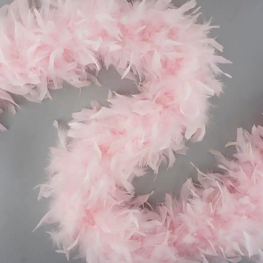 2M Fluffy Feather Boa Flower Craft For Party Wedding Dress Up Costume Decor New 