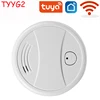 Independent Smoke Detector Sensor Fire Alarm Home Security System Firefighters Tuya WiFi/433mhz Smoke Alarm Fire Protection ► Photo 2/6