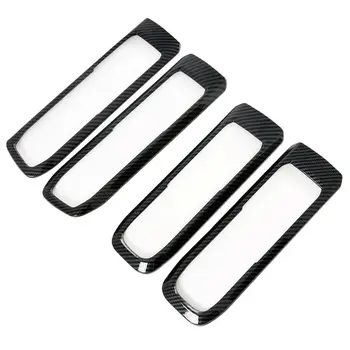 

Fit For Ford Explorer 2020 2021 Carbon Fiber Interior Door Handle Protector Cover Trim Accessories