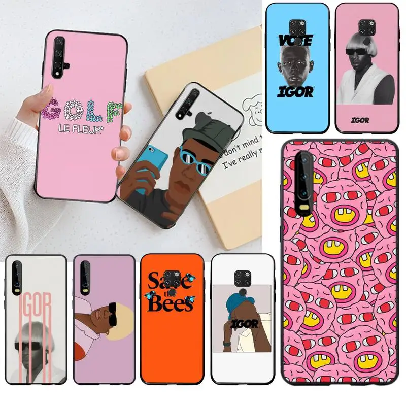CUTEWANAN Тайлер творческий гольф IGOR bees чехол для телефона Huawei P30 P20 lite Mate 20 Pro P Smart 2019