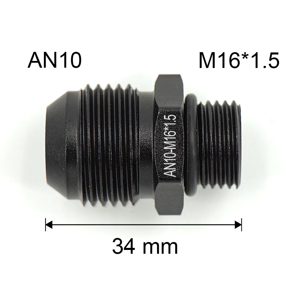 Raccord Droit évasé Mâle 6AN à M14 X 1,5 Mm Bleu