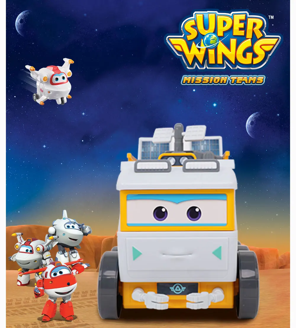 Super Wings S3 Galaxy Wings Mixed Playset Includes Transforming Bots ...