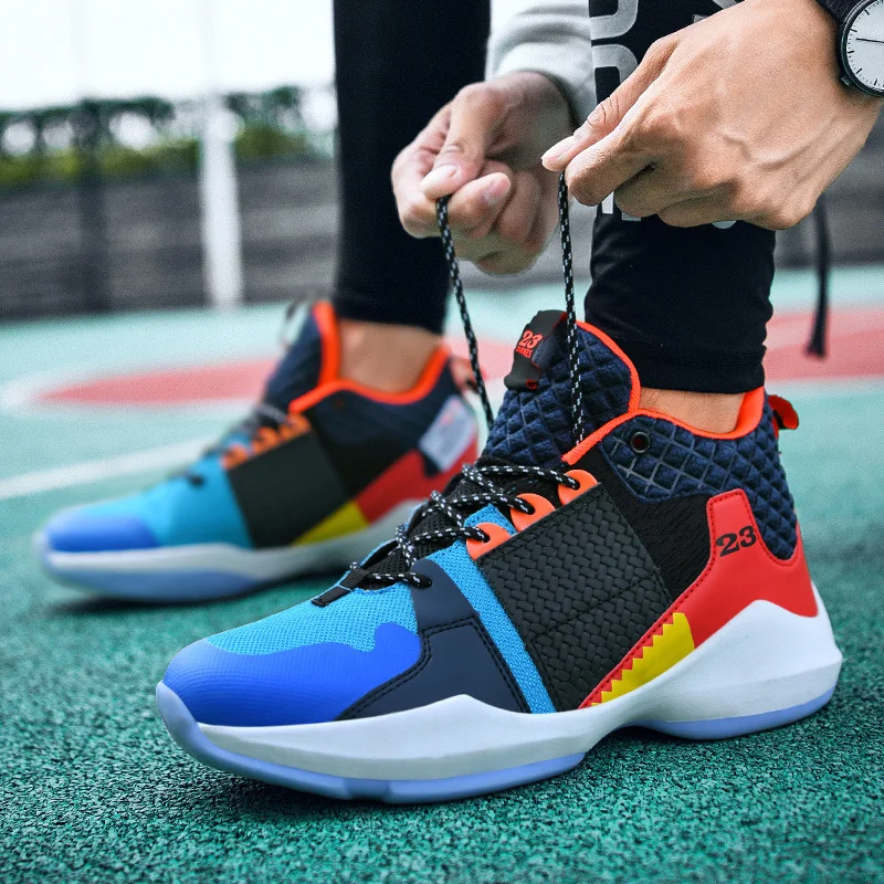 

Men Basketball Shoes Hot Sale Comfortable High Top Gym AJ Training Boots Ankle Boots Outdoor Men Sneakers Breathable Sport shoes