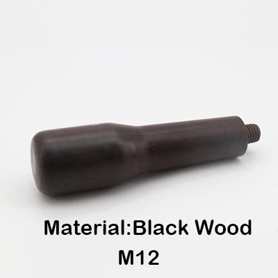 Эспрессо кофе Portafilter ручка M10/M12 кафе машина твердая деревянная ручка Кофеварка Инструменты Аксессуары для бариста - Цвет: J