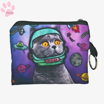 

Obawa Cute Cat Fashion Coin Purse Women Wallet bag Small Cute Credit Card Holder Key Money Bags for Ladies Kids Children