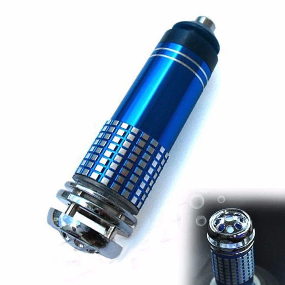Воздушный фильтр для автомобиля Мини Авто Свежий воздух анион ионный очиститель воздуха аксессуары для интерьера DC12V Озон Lonizer - Цвет: BU