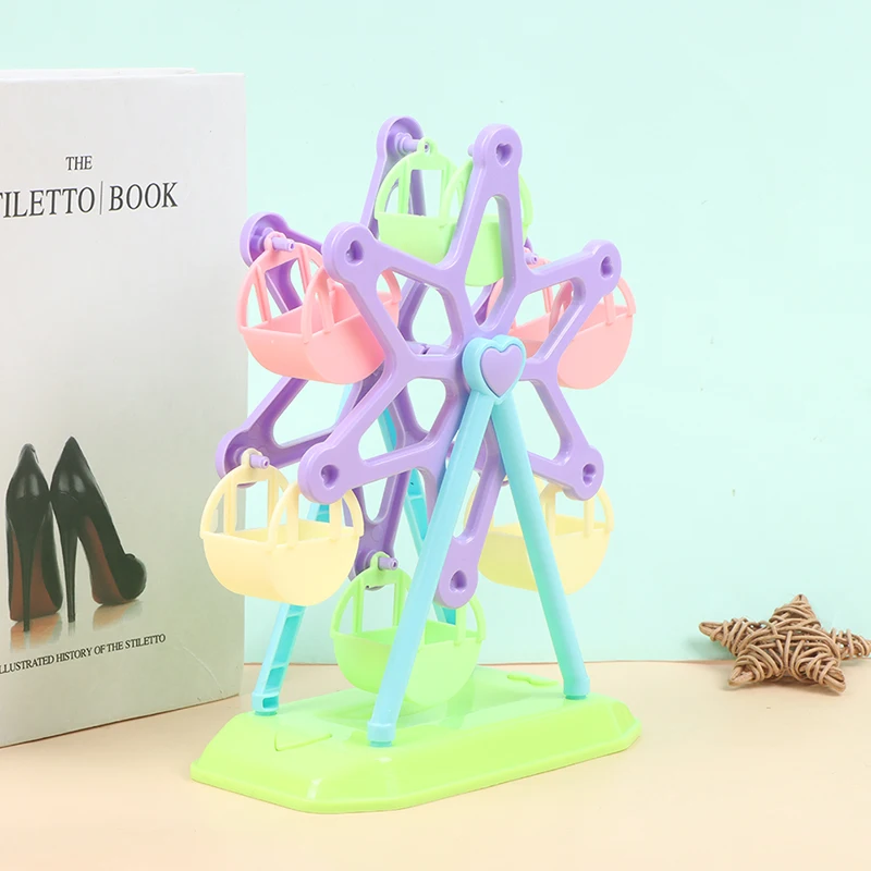 1 Pc Random Color Rotating Ferris Wheel Model Toy Baby Stroller Early Education Toy Stroller Toy