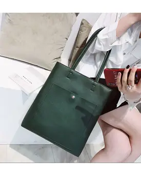 

2020 New Bag Broadband Bucket Bag PU Shoulder Messenger Bag Large Capacity Tote Bag