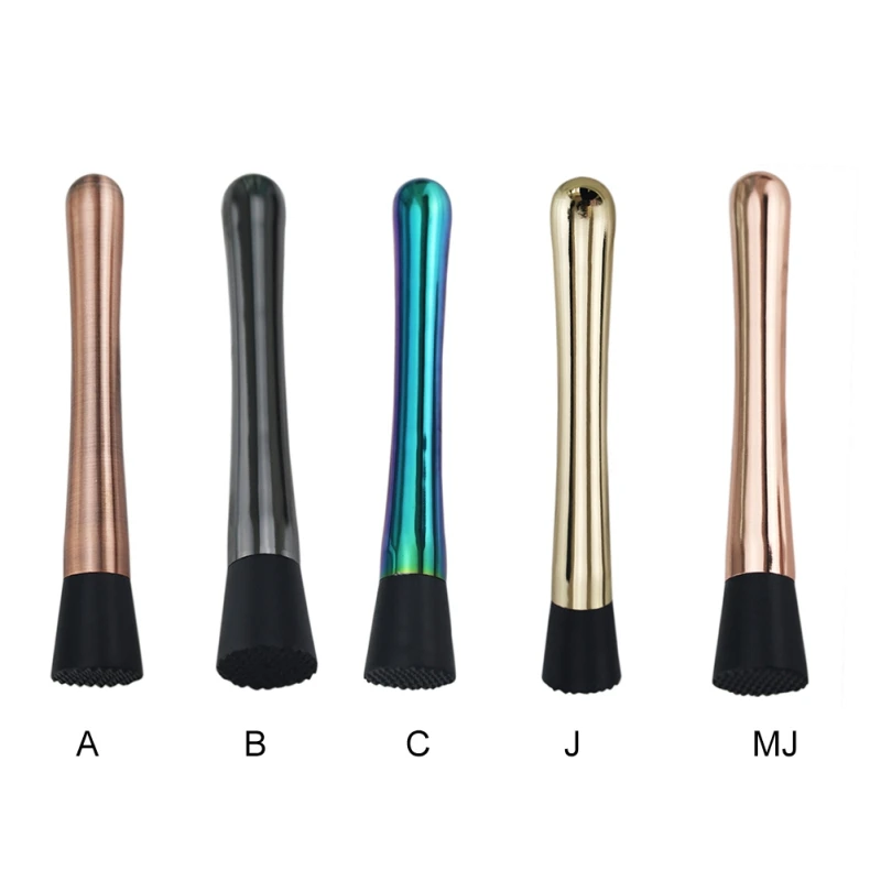 Stainless Steel Bar Mixer Barware Mojito Cocktail DIY Drink Fruit Muddler Crushed New Cocktail Muddler Ice Barware Bar Tool