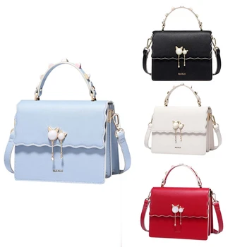 

NUCELLE Brand PU Bag Ladies Messenger Bag Fashion Handbag Purse Brand Fashion New Ladies Bag All-Match Shoulder Bag