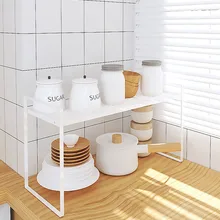 

Kitchen Supplies Layered Storage Rack Double-Layer Cabinet Bowl And Dish Storage Rack Sink Side Plate Drain Rack Countertop Rack