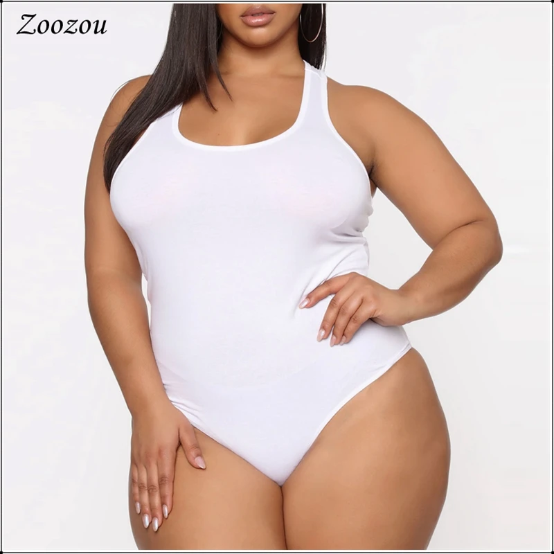 Verano de las mujeres de tirantes mono Sexy Color sólido de canalé sin espalda mono monos mono sin mangas O cuello trajes de
