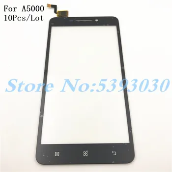 

10Pcs/Lot 5.0 inches Smart Phone Touch Panel Sensor For Lenovo A5000 Touch Screen Digitizer Panle Front Glass Lens Touchscreen
