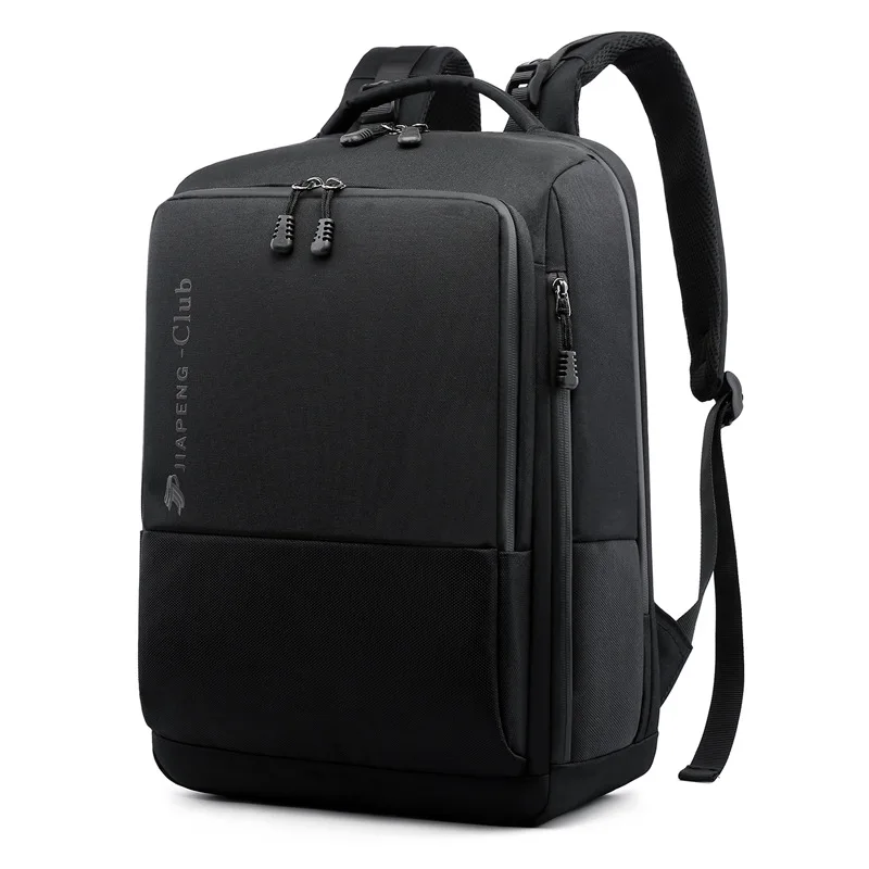 

New Style Backpack Men's Business Casual Backpack Computer Bag 16-Inch Oxford Cloth Anti-Spillage Wear-Resistant Travel Commutin
