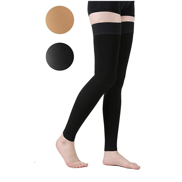 Thigh High Medical Compression Stockings 23-30mmHg for Varicose