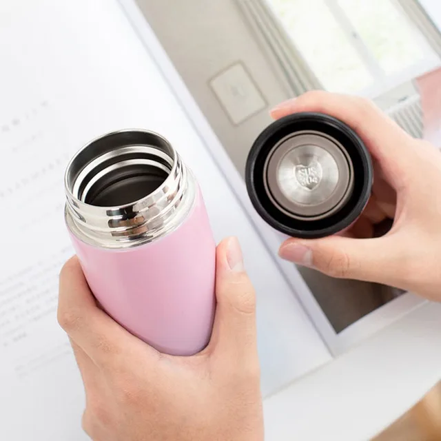 500ml Thermo Bottle Thermal Cup Vacuum Flasks Stainless Steel Thermos for Tea Cover LED Smart Temperature Display Water 3