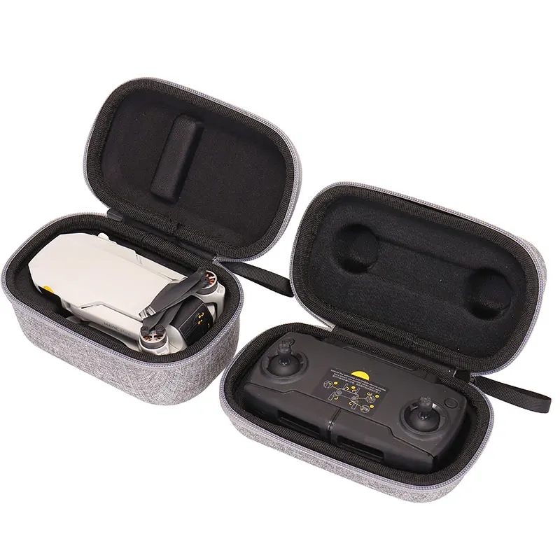Buy 2 in 1 Portable Protective Zipper Hardshell Drone & Remote Storage Case Bag Case Anti-Fall For DJI Mavic Mini Drone Accessories