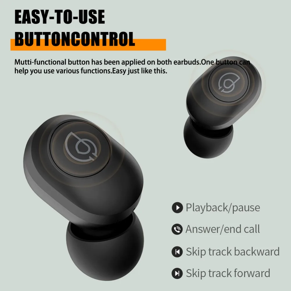 GT2 3D стерео Bluetooth наушники автоматическое сопряжение мини TWS беспроводные наушники