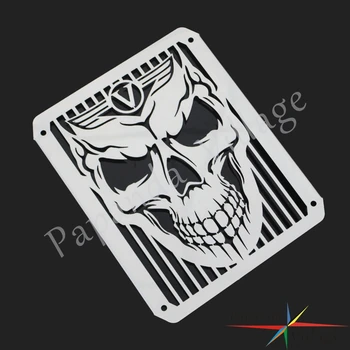 

Stainless Steel Motorcycle Skull Radiator Grille Cover Protector Frame For Kawasaki VN800 VN 800 Vulcan Drifter 1995-2006