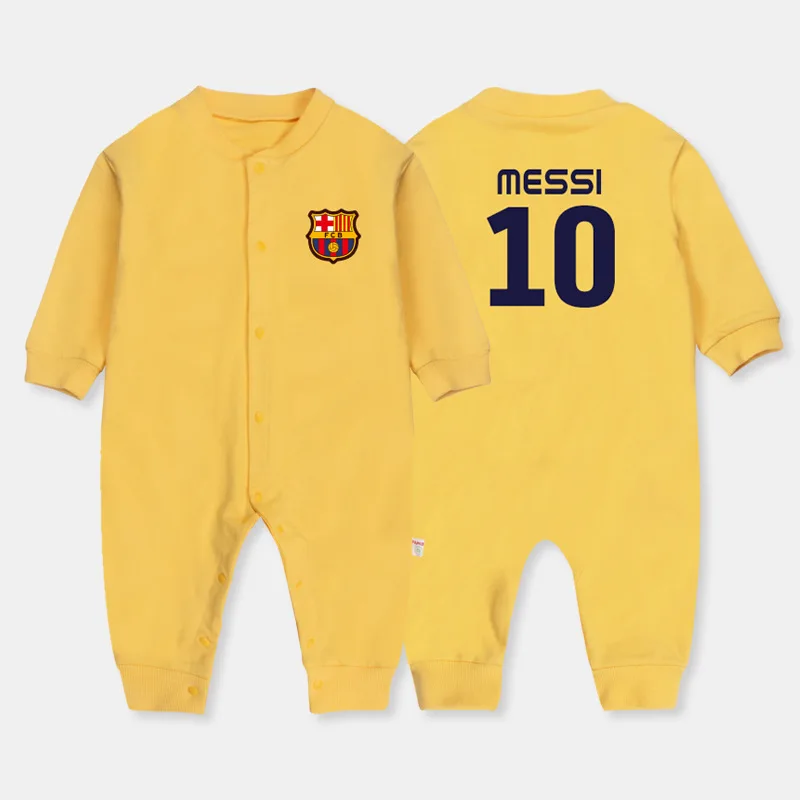 

Clothes for Babies 0-12 Month Pure Cotton Cardigan Spring And Autumn Onesie Men And Women Baby Champions League Football Union