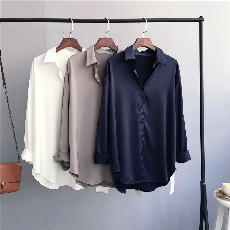 2019-spring-women-korean-fashion-long-sleeves-satin-blouse-vintage-femme-v-neck-street-shirts-elegant-silk-blouse