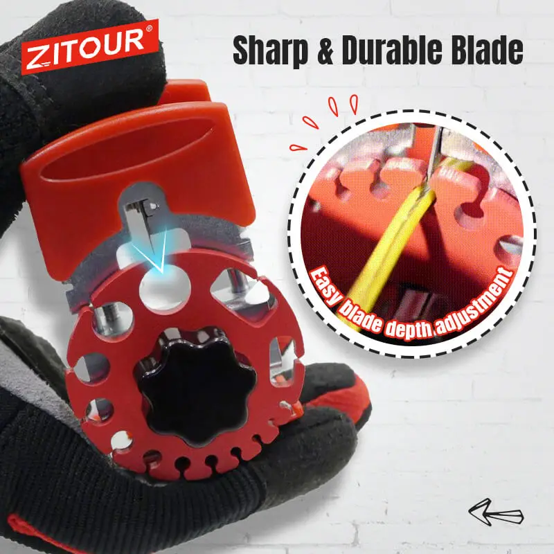 Universal Handheld Electric Wire Stripper Cutter Crimping Tool