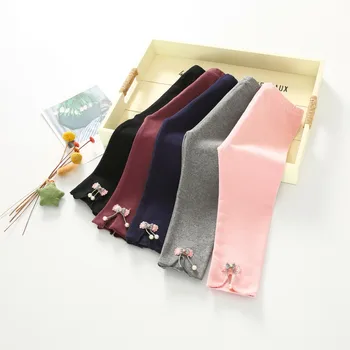 

Baby Girls Leggings Autumn New Children's Leggings Girls Bow Trousers Pants