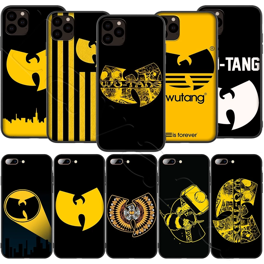 Мягкий ТПУ чехол Lavaza Wu Tang Clan для iPhone 12 Mini 11 Pro XS Max XR X 8 7 6 6S Plus 5 5S SE | Мобильные
