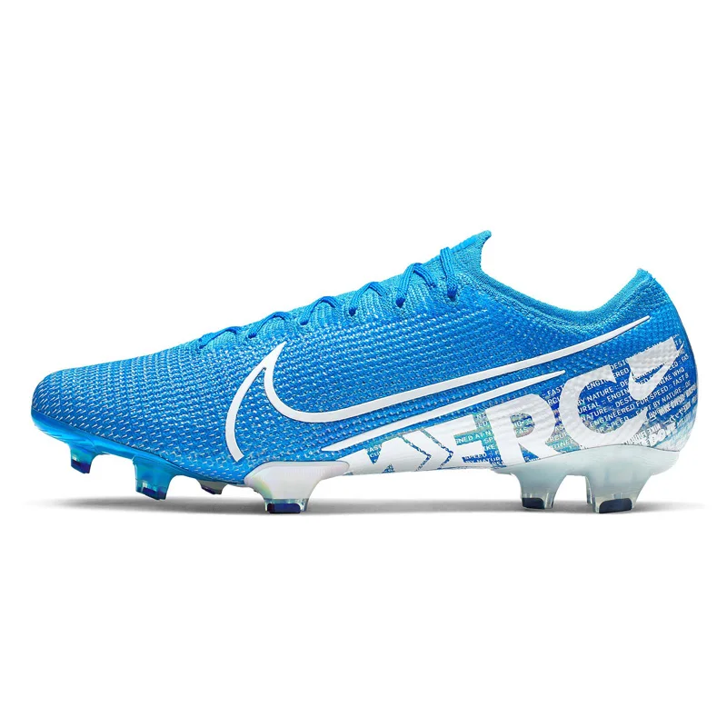 Оригинальные футбольные кроссовки NIKE VAPOR 13 ELITE FG, новинка Mercurial Superfly 7, мужские высокие кроссовки AssassinAthletic, дизайнерские кроссовки, AQ4176-044 - Цвет: AQ4176-414