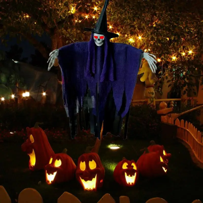 105cm Halloween Hanging Grim Reaper Ghost Haunted House Decoration Horror Props Party Pendant Home Door Bar Decor | Дом и сад