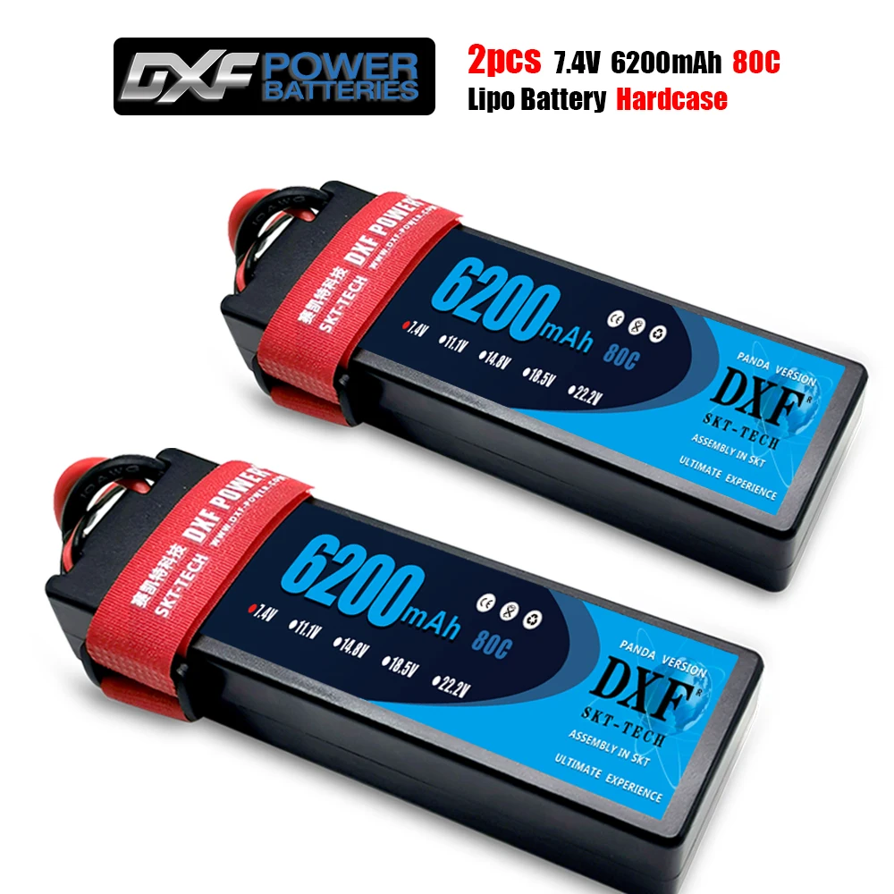 Caminhão de Carro Hardcase para 1 Power Lipo 2 s 4s 7.4 v 14.8 60c 80c 120c 160c Bateria - 10 1 8 Truggy Buggy rc Dxf 7000 Mah 6500mah 11 80c 120c 160c bateria lipo hardcase para