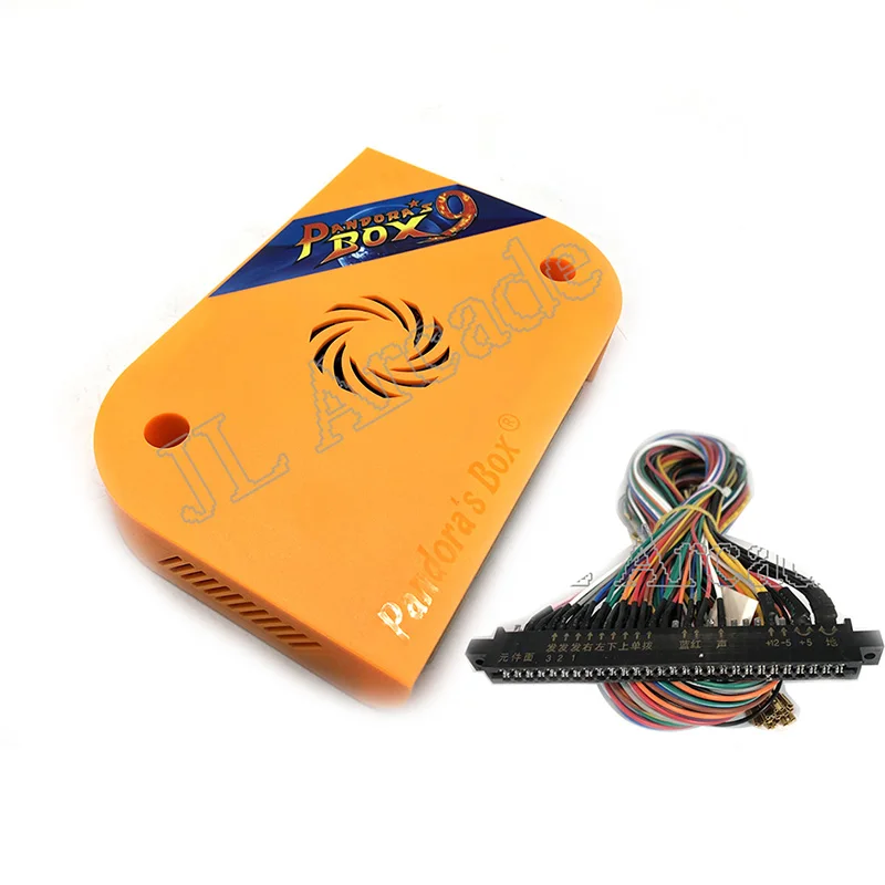 Цвет: желтый 1500 In 1 Pandora's Box 9 Jamma Arcade or Family Game PCB Board Support PC/PS3/Raspberry Pi/Linux.XBbox for Box Game Console - Цвет: Цвет: желтый
