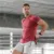 2020 New Men Compression Solid Color Healthy Beauty T-shirt Tight Elastic Short-Sleeved Men's Running Training Quick Dry Top