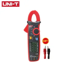 UNI-T UT210C True RMS Auto-Range Digital AC/DC Voltage Current Multimeter with NCV Temperature Test Clamp Meter Multimeter hyelec ms2101 auto range ac dc current voltage digital clamp meter with temperature test